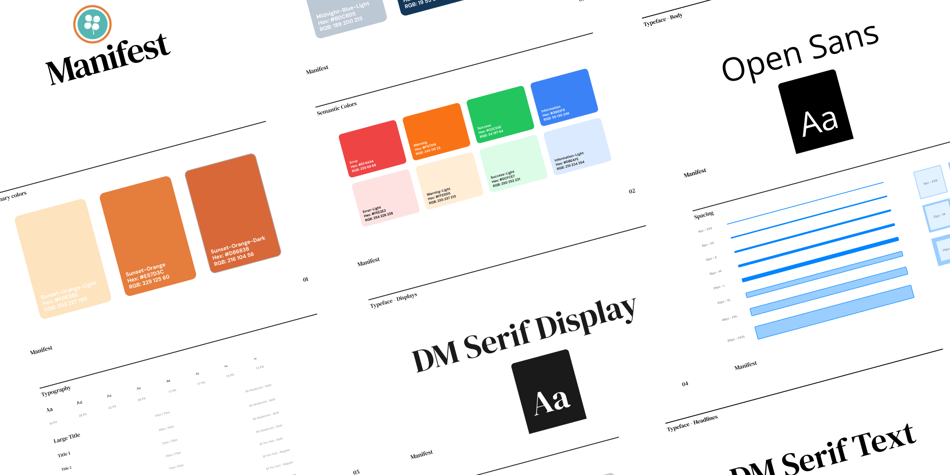 Manifest Design System Elements