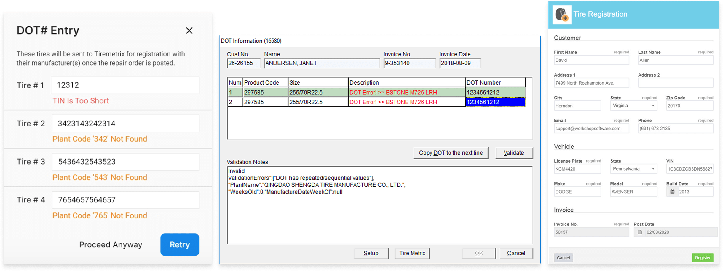 POS pre-fill into TRP registration